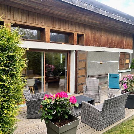 סן-ג'רבה-לה-באן Chalet Relax Situee A 25Km De Chamonix מראה חיצוני תמונה