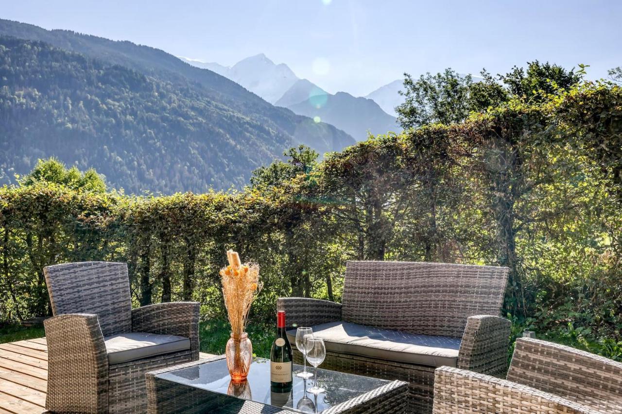 סן-ג'רבה-לה-באן Chalet Relax Situee A 25Km De Chamonix מראה חיצוני תמונה