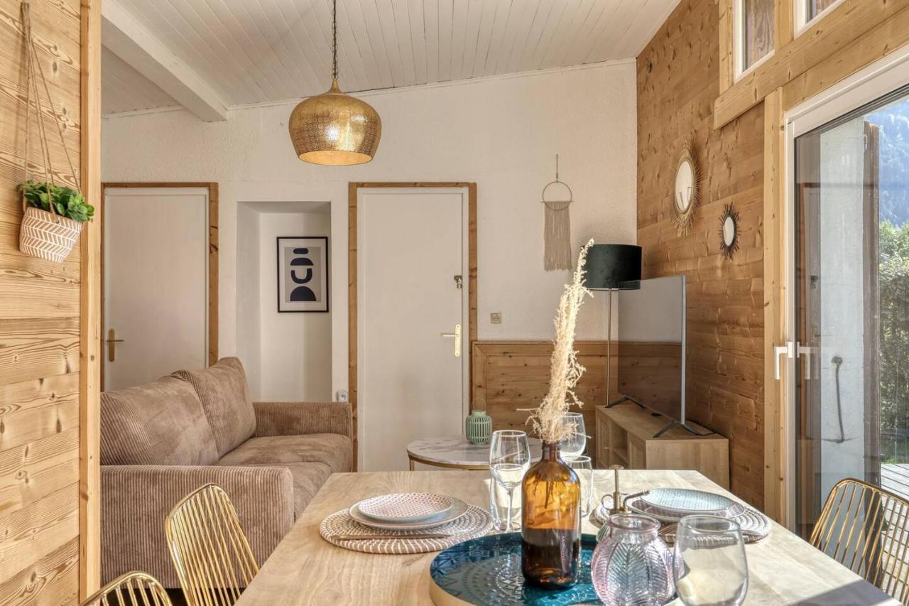 סן-ג'רבה-לה-באן Chalet Relax Situee A 25Km De Chamonix מראה חיצוני תמונה