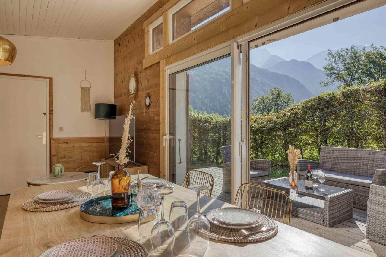 סן-ג'רבה-לה-באן Chalet Relax Situee A 25Km De Chamonix מראה חיצוני תמונה