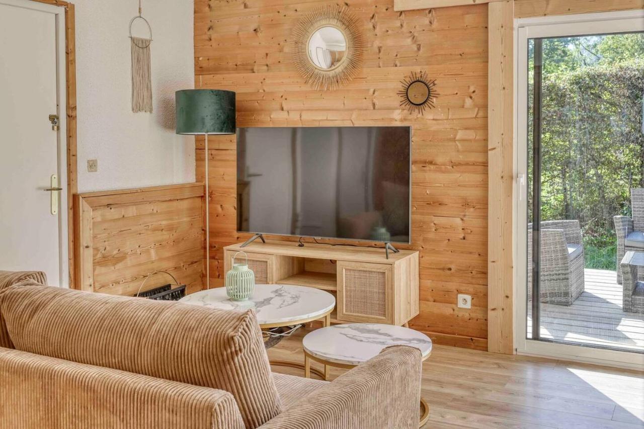 סן-ג'רבה-לה-באן Chalet Relax Situee A 25Km De Chamonix מראה חיצוני תמונה