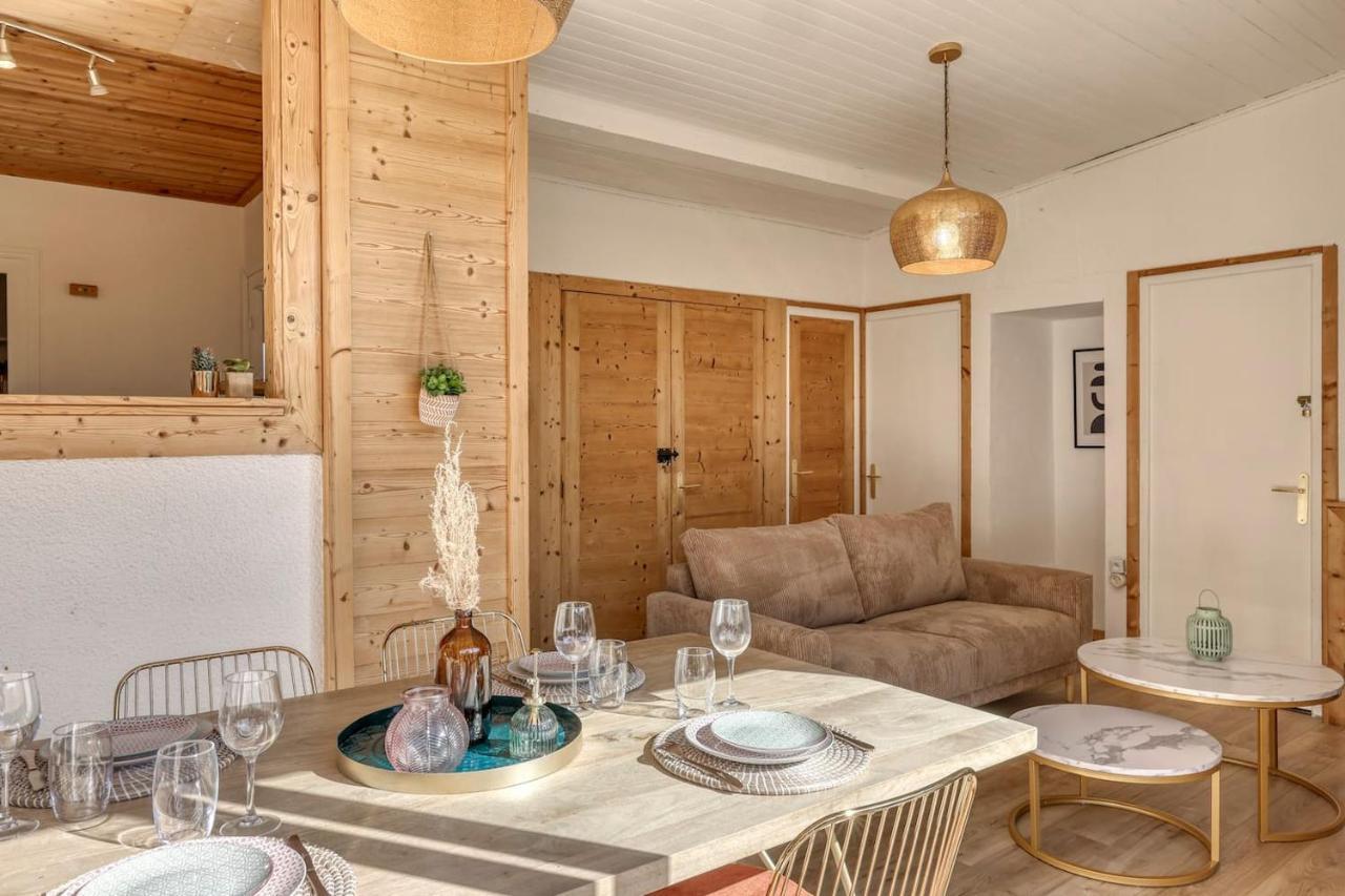 סן-ג'רבה-לה-באן Chalet Relax Situee A 25Km De Chamonix מראה חיצוני תמונה